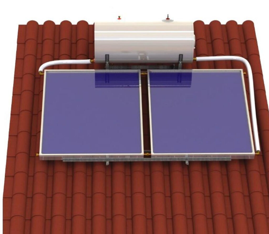Termo Solar 300 litros con accesorios